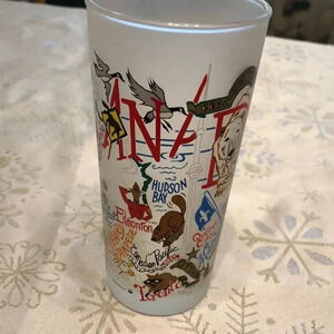 Catstudio Canada drinking glass